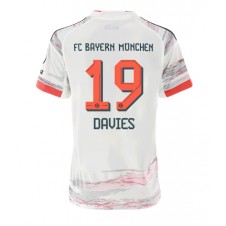 Bayern Munich Alphonso Davies #19 Bortedrakt Kvinner 2025-26 Kortermet